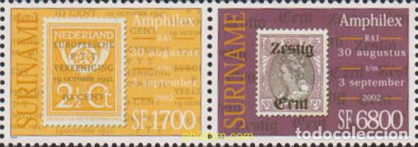 Sellos: 101861 MNH SURINAM 2002 AMPHILEX 2002. EXPOSICION FILATELICA INTERNACIONAL