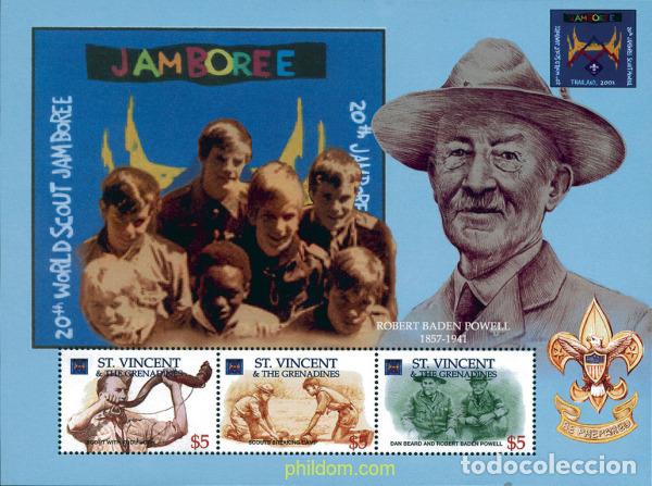 Sellos: 252892 MNH SAN VICENTE 2002 20 JAMBOREE EN TAILANDIA