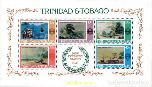 Sellos: 104203 MNH TRINIDAD Y TOBAGO 1976 PINTURAS DE PAISAJES