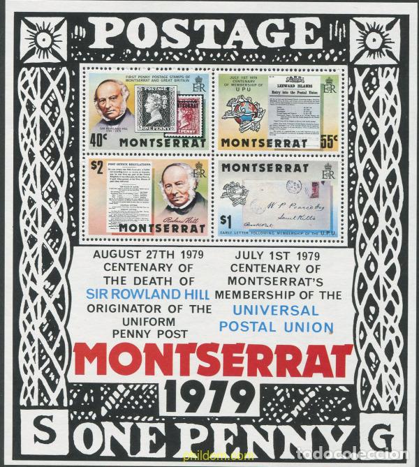 Sellos: 677291 MNH MONTSERRAT 1979 CENTENARIO DE LA MUERTE DE ROWLAND HILL