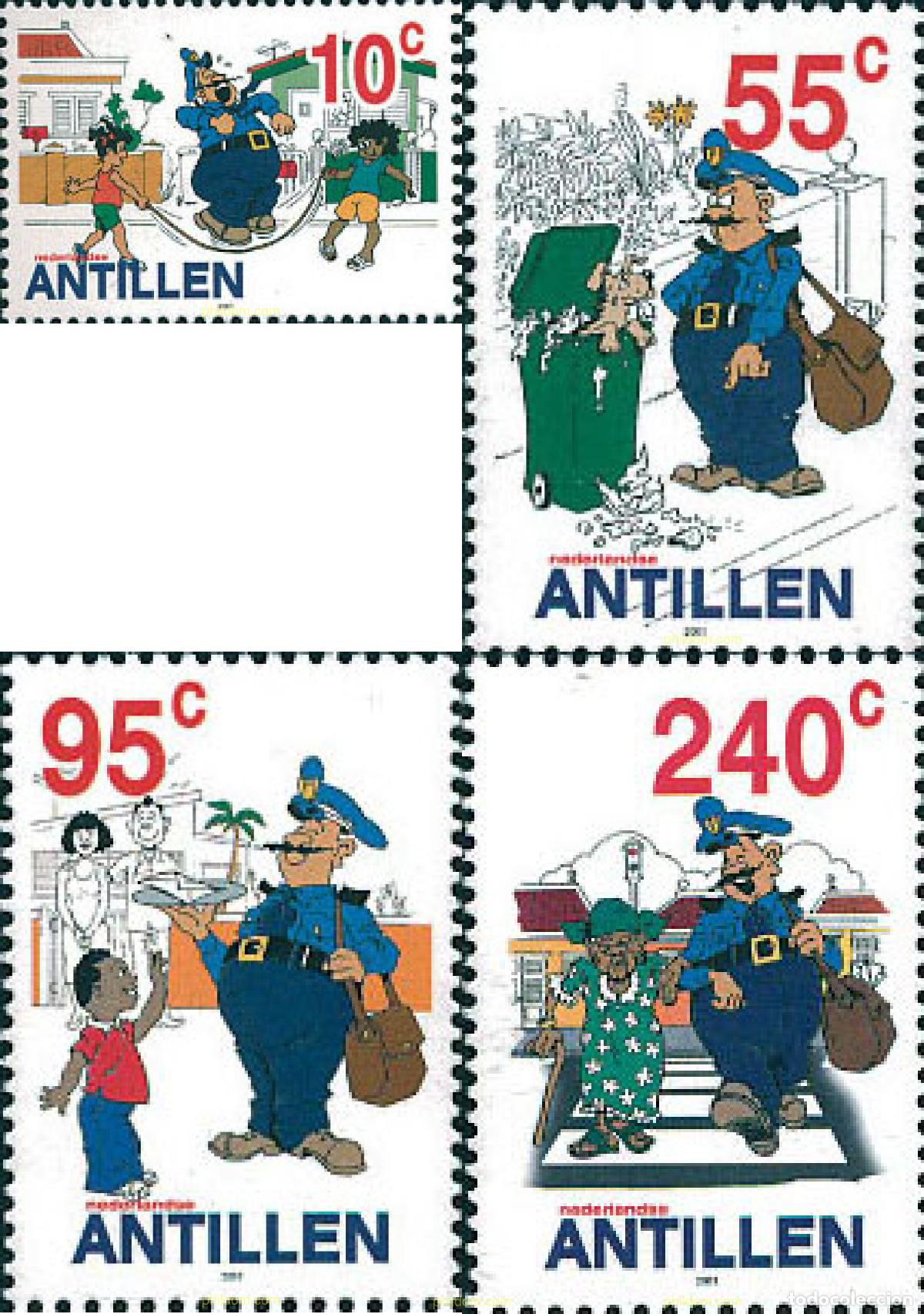 Sellos: 107202 MNH ANTILLAS HOLANDESAS 2002 COMIC