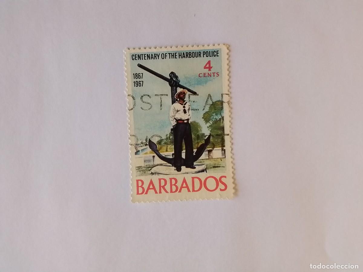 Sellos: A&Ntilde;O 1967 BARBADOS SELLO USADO