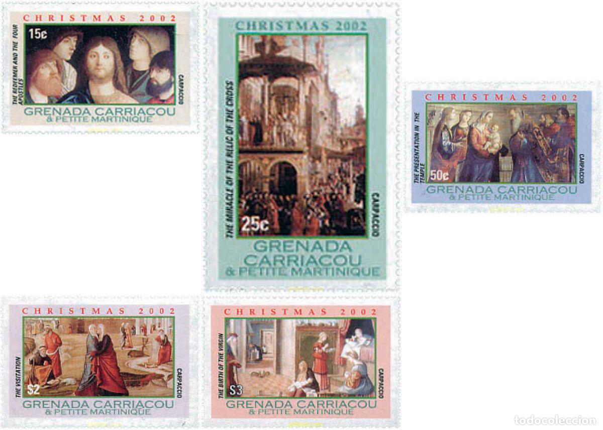Sellos: 110790 MNH GRANADA GRANADINAS 2002 NAVIDAD