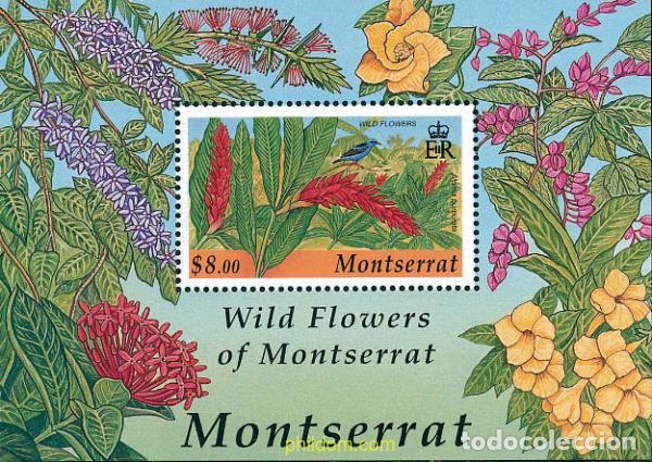 Sellos: 116796 MNH MONTSERRAT 2002 FLORES SALVAJES DE MONTSERRAT