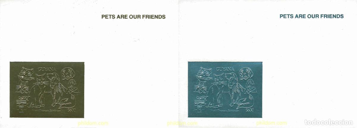 Sellos: 118071 MNH GUYANA 1993 ANIMALES DOMESTICOS