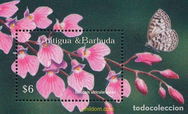 Francobolli: 118024 MNH ANTIGUA Y BARBUDA 2002 FLORES