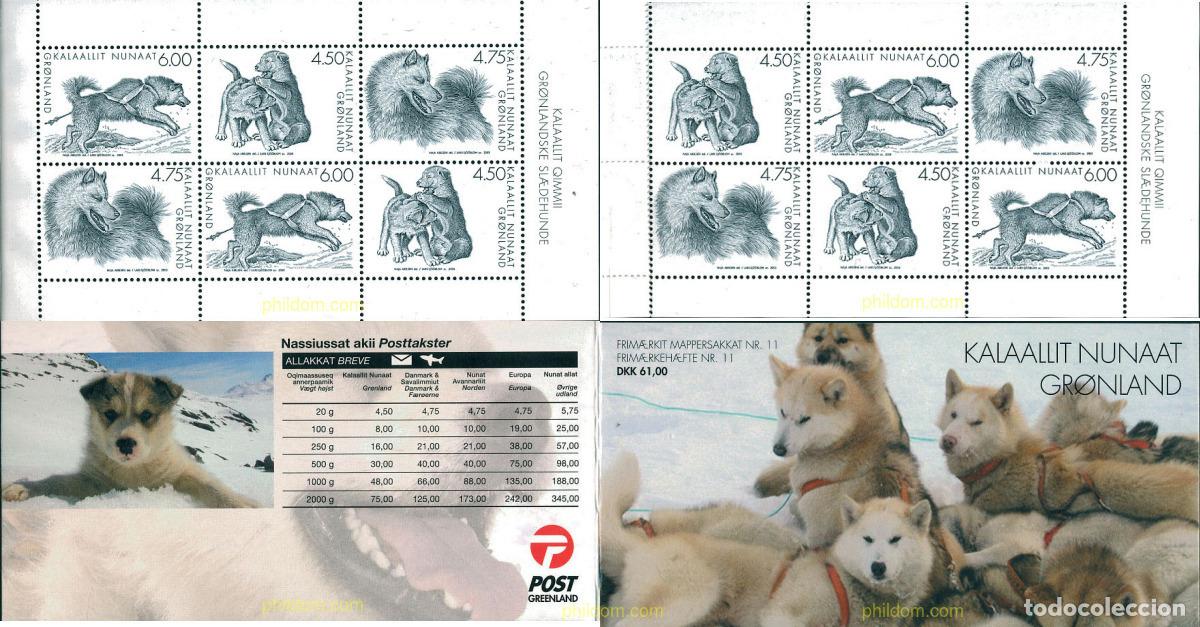 Sellos: 119353 MNH GROENLANDIA 2003 PERROS DE TRINEO