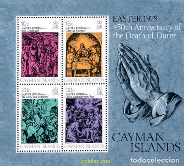 Sellos: 119418 MNH CAIMAN Islas 1978 450 ANIVERSARIO DE ALBERTO DURERO