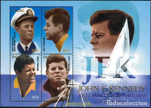 Sellos: 121705 MNH PALAU 2003 JOHN F. KENNEDY