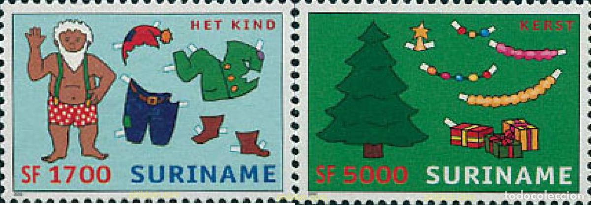 Sellos: 197109 MNH SURINAM 2002 NAVIDAD