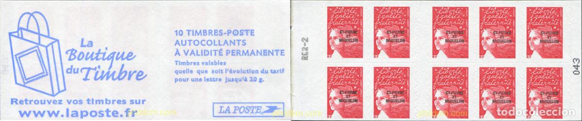 Sellos: 122437 MNH SAN PEDRO Y MIQUELON 2003 MARIANNE DE LUQUET