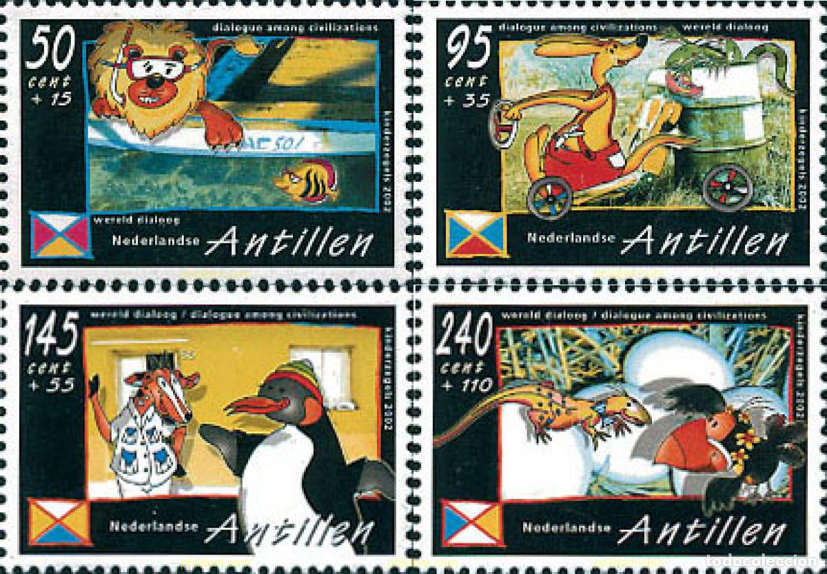 Sellos: 136499 MNH ANTILLAS HOLANDESAS 2002 PRO INFANCIA