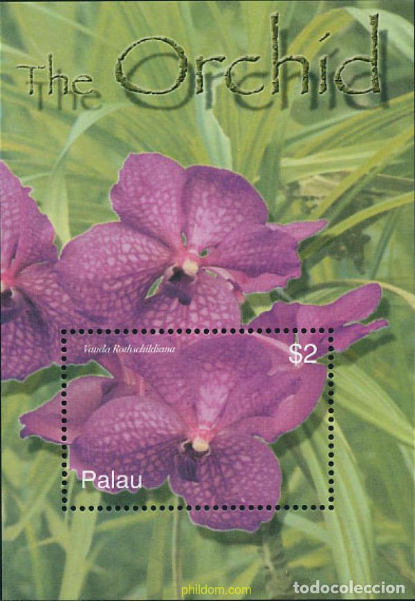 Sellos: 123465 MNH PALAU 2003 ORQUIDEAS