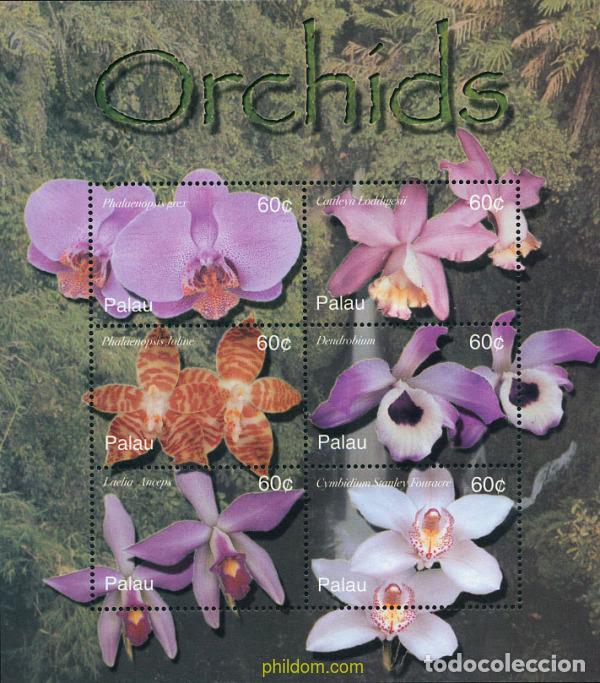 Timbres: 227259 MNH PALAU 2003 ORQUIDEAS