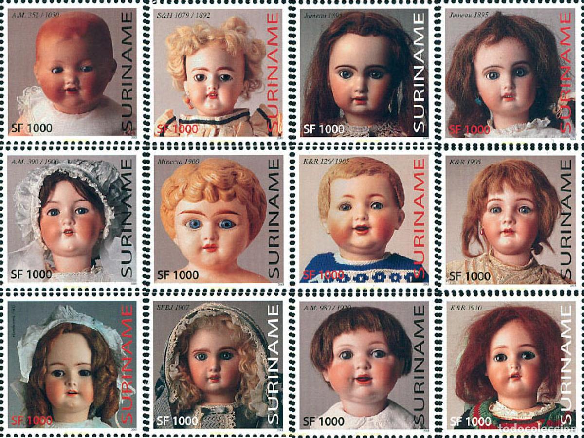 Sellos: 125195 MNH SURINAM 2003 MU&Ntilde;ECAS