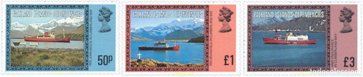 Sellos: 567152 MNH FALKLAND. Dependencias 1980 PAISAJES