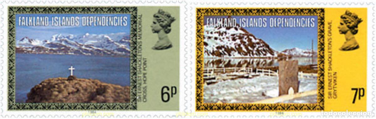 Sellos: 638388 MNH FALKLAND. Dependencias 1980 PAISAJES