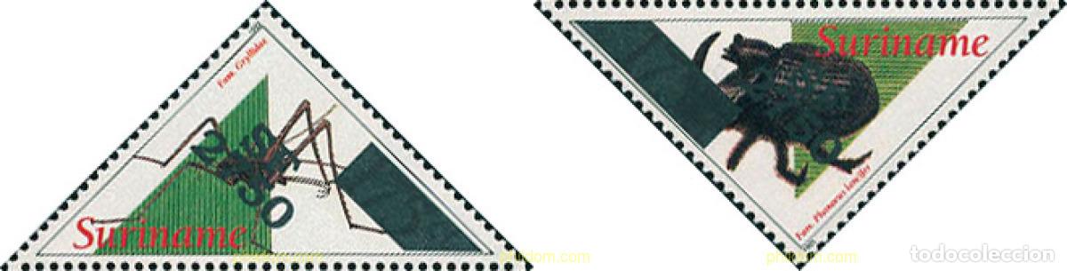 Sellos: 126213 MNH SURINAM 2002 INSECTOS