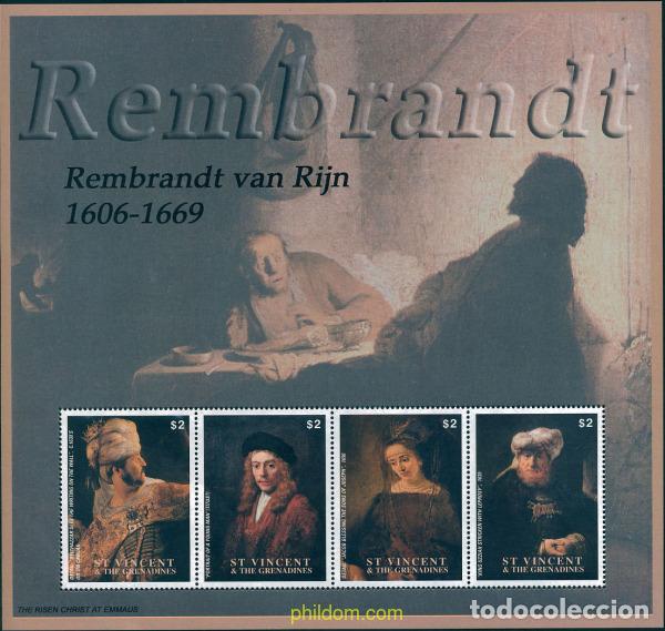 Sellos: 224531 MNH SAN VICENTE 2003 PINTURAS DE REMBRANDT