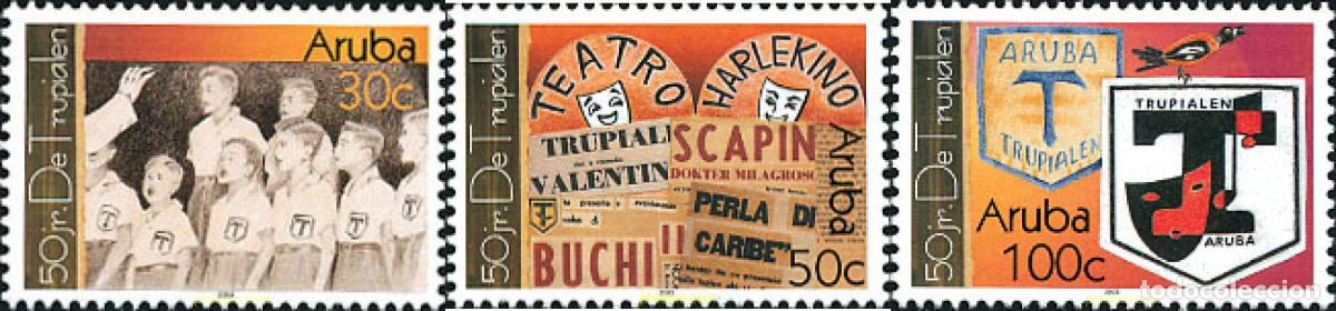 Sellos: 126648 MNH ARUBA 2003 50 A&Ntilde;OS DE TRUPIALEN