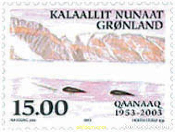 Sellos: 127388 MNH GROENLANDIA 2003 50 ANIVERSARIO DE QAANAAQ