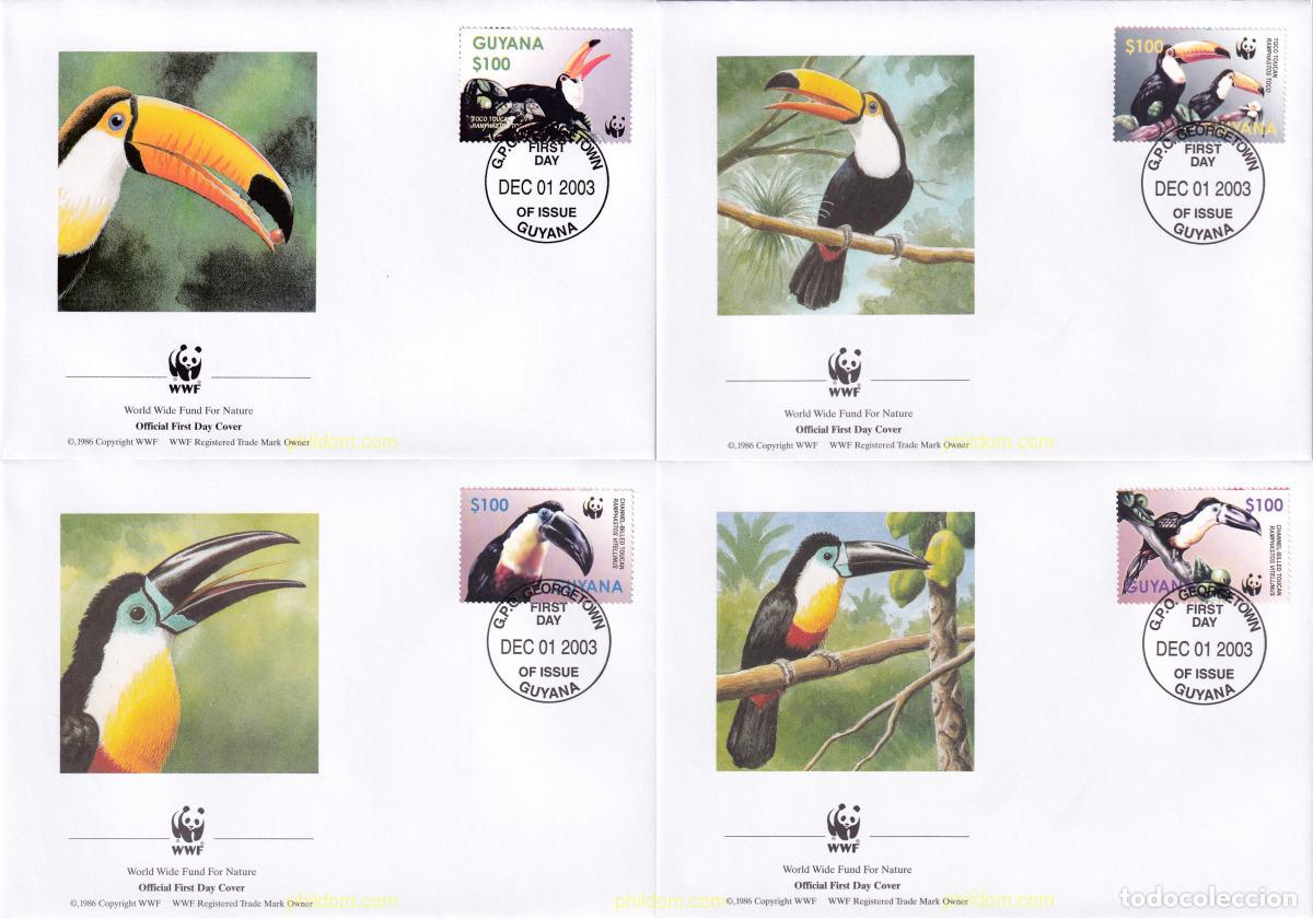 Sellos: 127278 MNH GUYANA 2003 WWF