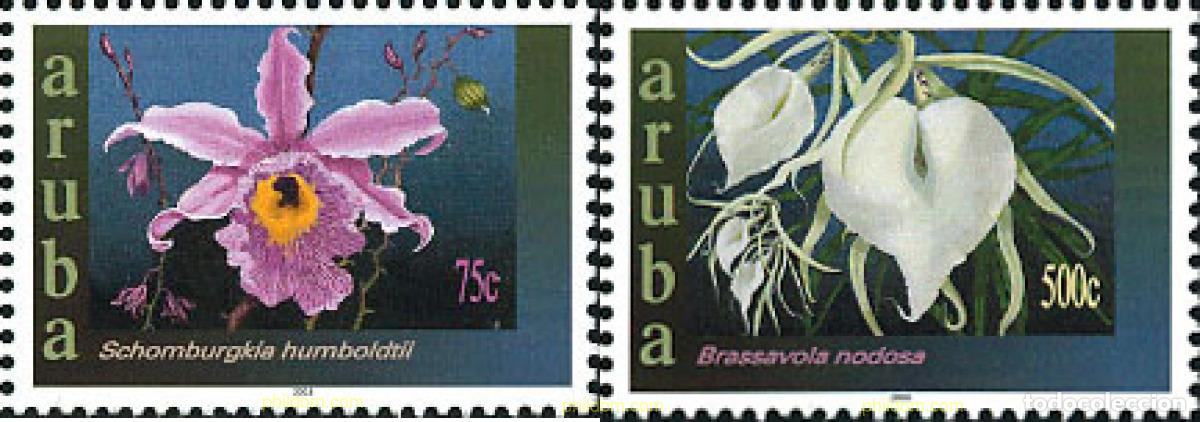 Sellos: 127408 MNH ARUBA 2003 ORQUIDEAS