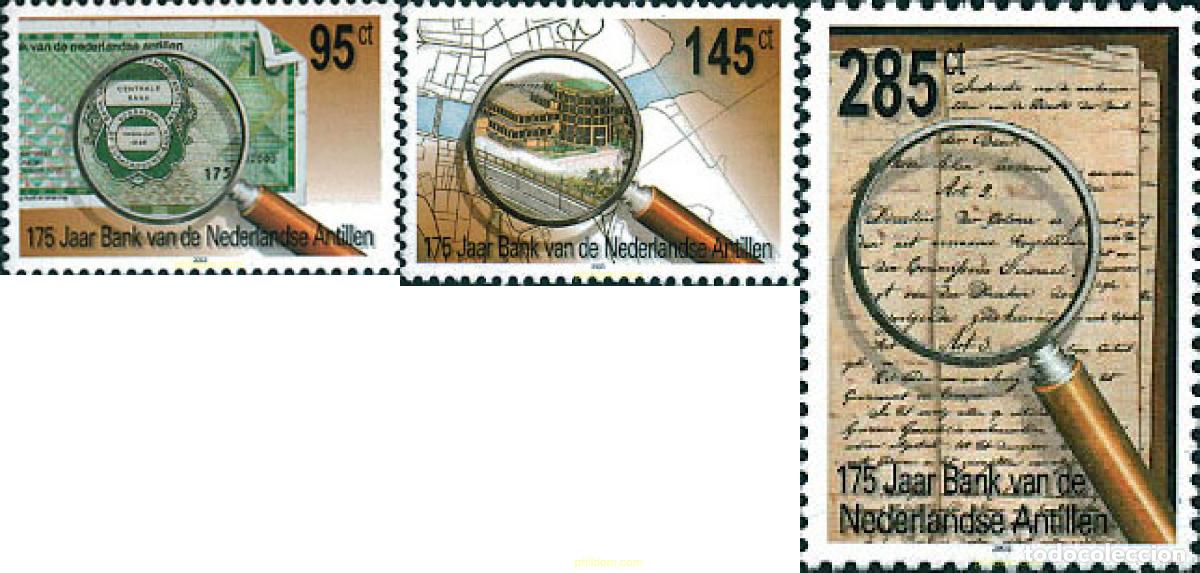 Francobolli: 127809 MNH ANTILLAS HOLANDESAS 2003 175 ANIVERSARIO DEL BANCO CENTRAL DE LAS ANTILLAS