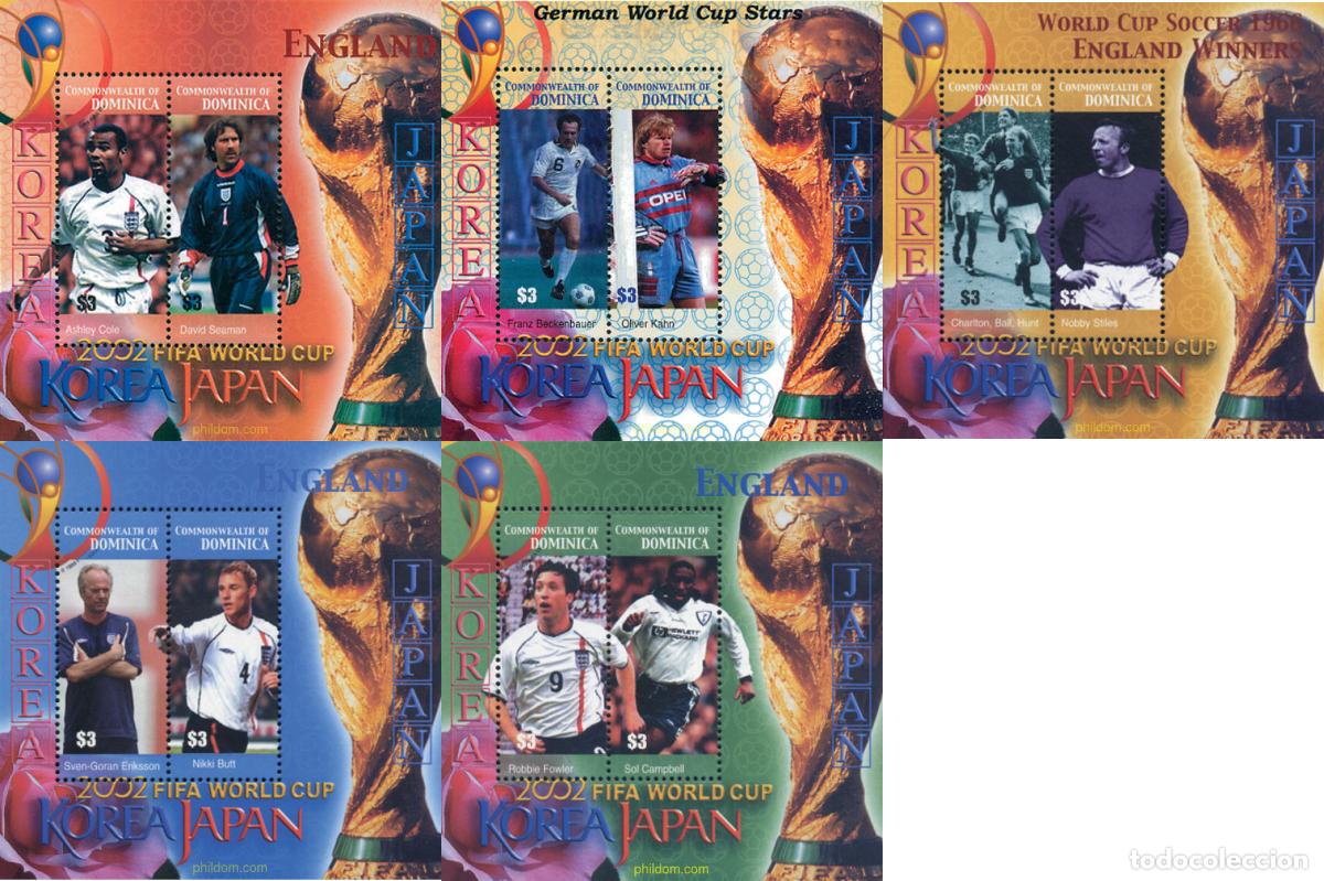 Sellos: 127882 MNH DOMINICA 2003 COPA DEL MUNDO DE FUTBOL. COREA DEL SUR Y JAPON-02