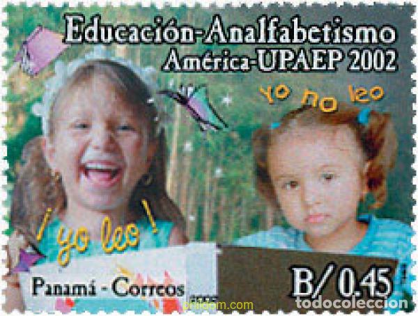 Sellos: 129360 MNH PANAMA 2002 AMERICA-UPAEP 2002 - EDUCACION Y ANALFABETISMO