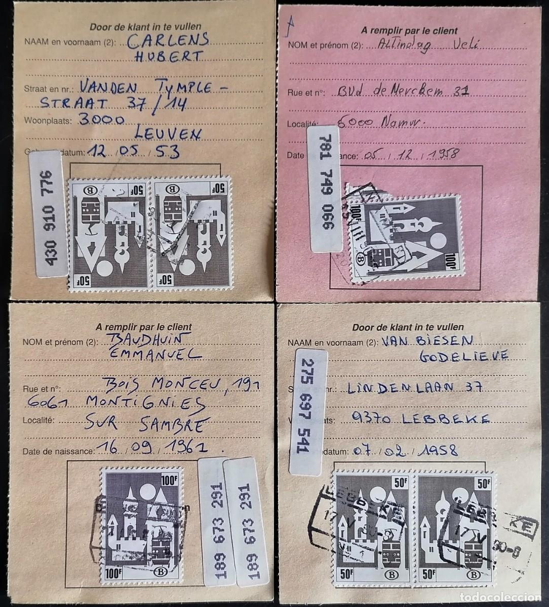Sellos: B&Eacute;LGICA - PAQUETE POSTAL