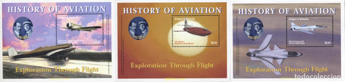 Sellos: 132166 MNH ANTIGUA Y BARBUDA 2003 CENTENARIO DE LA AVIACION