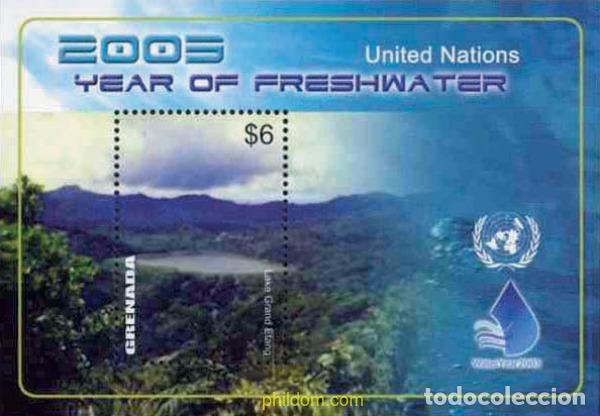 Sellos: 132254 MNH GRANADA 2003 A&Ntilde;O MUNDIAL DEL AGUA DULCE