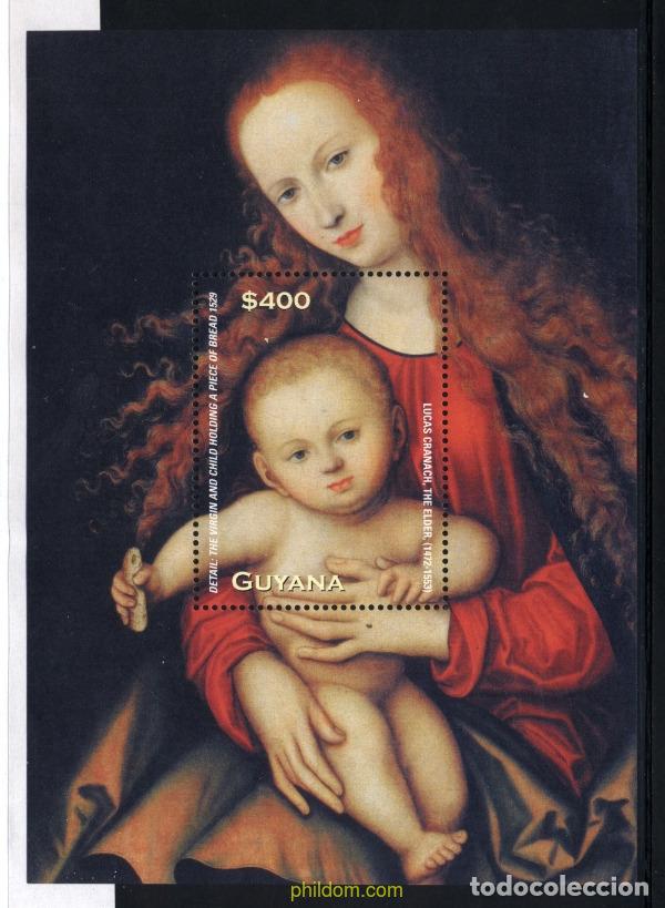 Sellos: 132389 MNH GUYANA 2003 PINTURAS DE LUCAS CRANACH