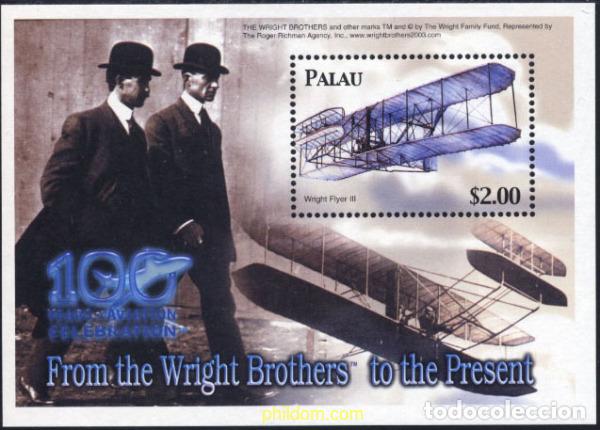 Sellos: 133064 MNH PALAU 2003 CENTENARIO DE LA AVIACION