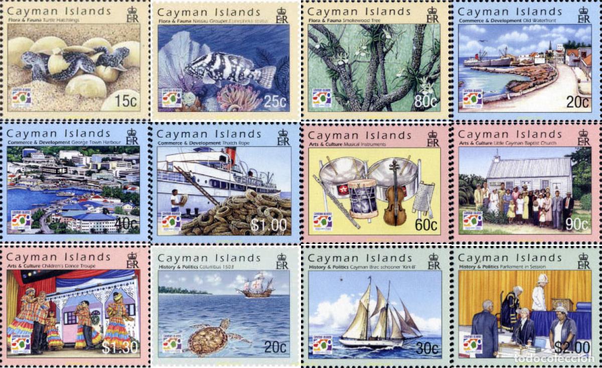 Sellos: 133262 MNH CAIMAN Islas 2003 500 ANIVERSARIO DEL DESCUBRIMIENTO DE LAS ISLAS CAIMAN