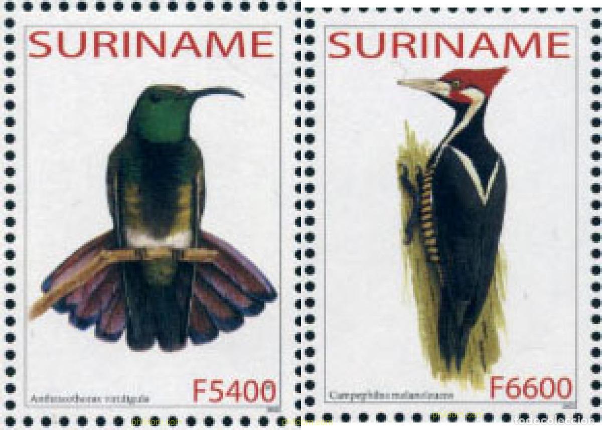 Sellos: 133332 MNH SURINAM 2003 AVES