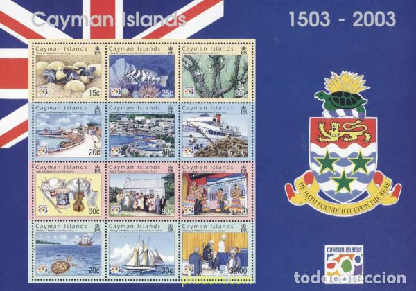 Sellos: 367317 MNH CAIMAN Islas 2003 500 ANIVERSARIO DEL DESCUBRIMIENTO DE LAS ISLAS CAIMAN