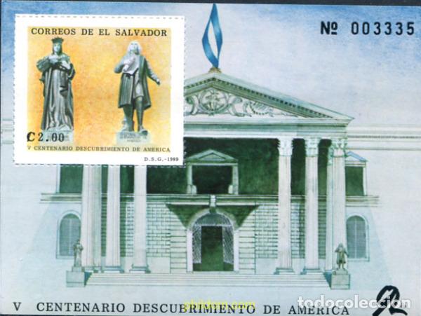 Francobolli: 301411 MNH EL SALVADOR 1989 500 ANIVERSARIO DEL DESCUBRIMIENTO DE AMERICA