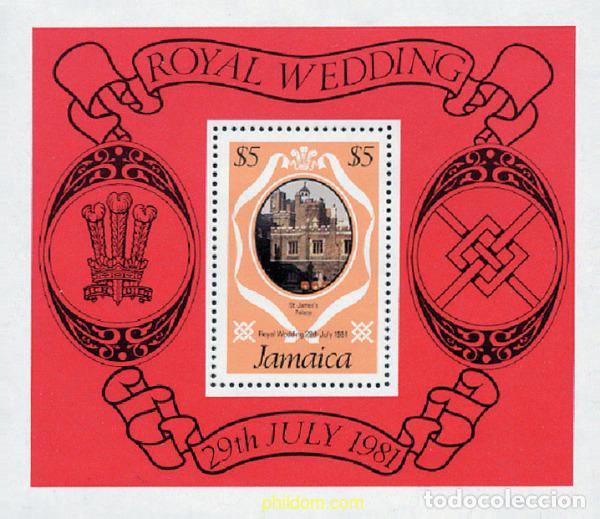 Timbres: 135333 MNH JAMAICA 1981 BODA DEL PRINCIPE CARLOS Y LADY DIANA SPENCER