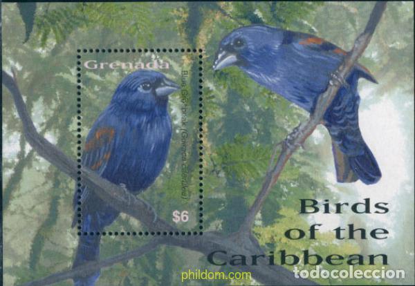 Sellos: 136909 MNH GRANADA 2003 AVES DEL CARIBE