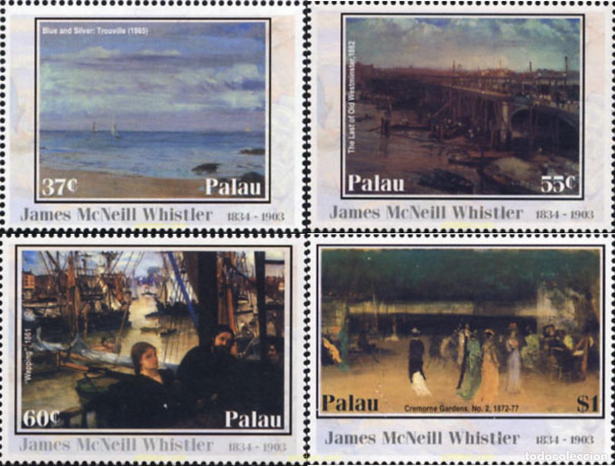 Briefmarken: 137706 MNH PALAU 2003 HOMENAJE A JAMES MCNEILL WHISTLER