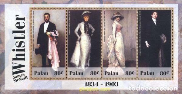 Briefmarken: 137709 MNH PALAU 2003 HOMENAJE A JAMES MCNEILL WHISTLER