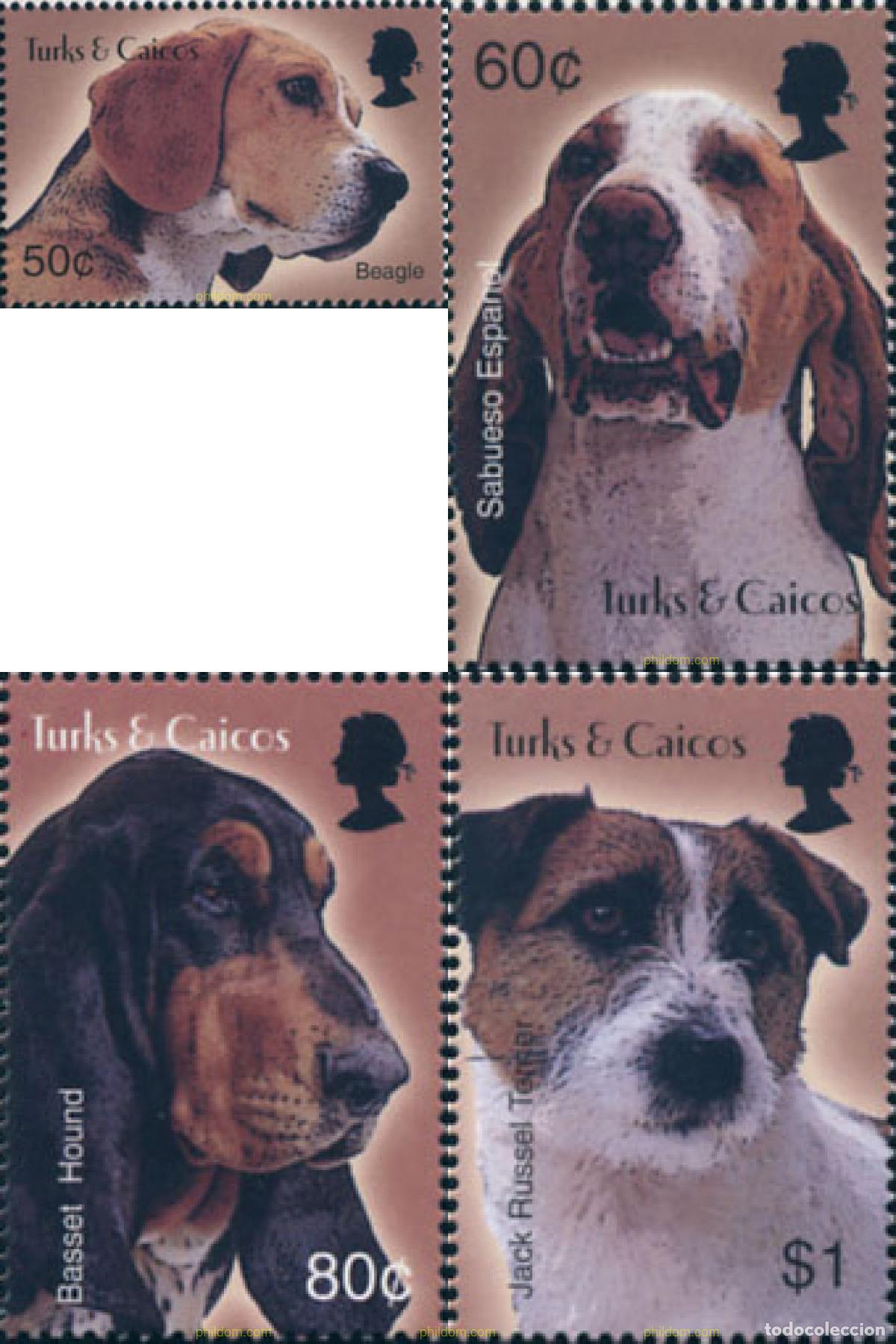 Sellos: 137818 MNH TURKS Y CAICOS 2003 PERROS - Foto 1