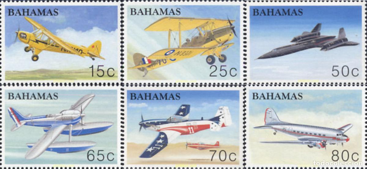 Briefmarken: 137923 MNH BAHAMAS 2003 CENTENARIO DE LA AVIACION