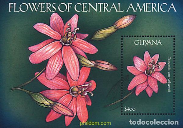 Sellos: 321501 MNH GUYANA 2000 FLORES - Foto 1