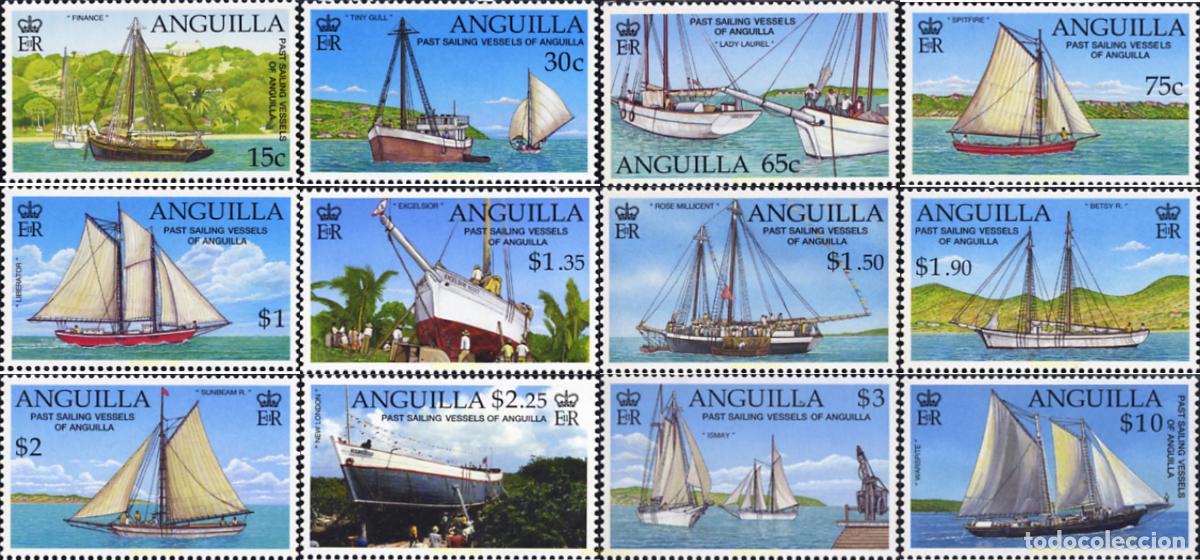 Sellos: 142729 MNH ANGUILLA 2003 BARCOS - Foto 1