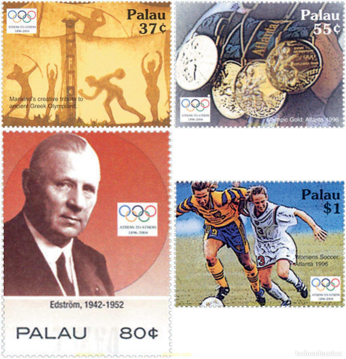Briefmarken: 143816 MNH PALAU 2004 28 JUEGOS OLIMPICOS DE VERANO ATENAS 2004