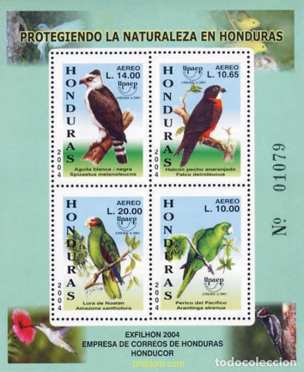 Sellos: 143318 MNH HONDURAS 2004 AMERICA-UPAEP 2003 - FLORA Y FAUNA AUTOCTONA