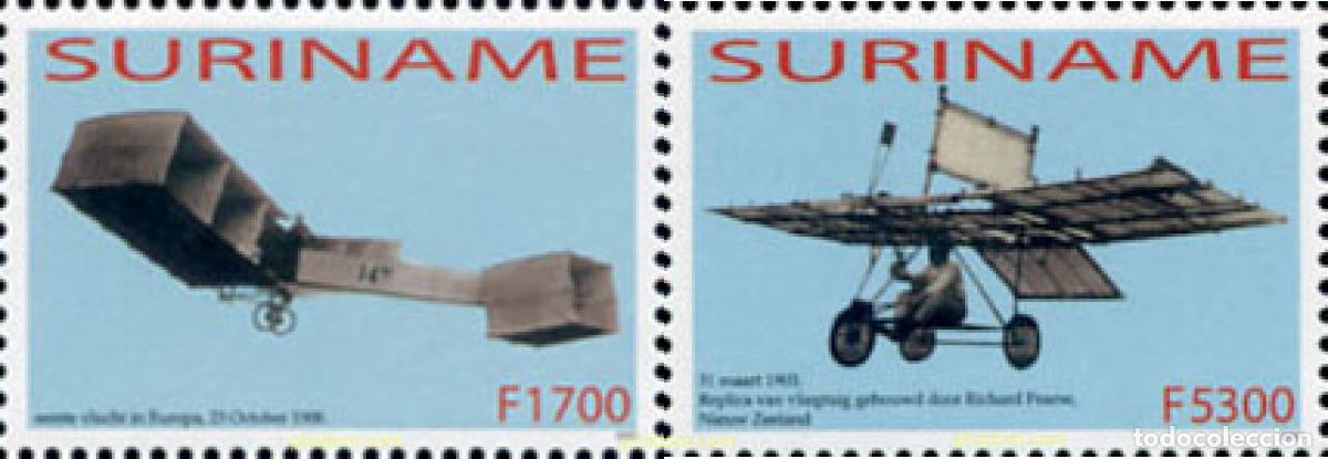 Sellos: 143544 MNH SURINAM 2003 CENTENARIO DE LA AVIACION - Foto 1